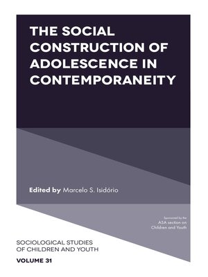 cover image of The Social Construction of Adolescence in Contemporaneity